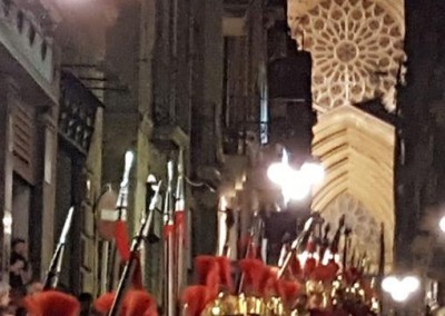 Els soldats a la catedral