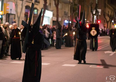 Penitents i la creu
